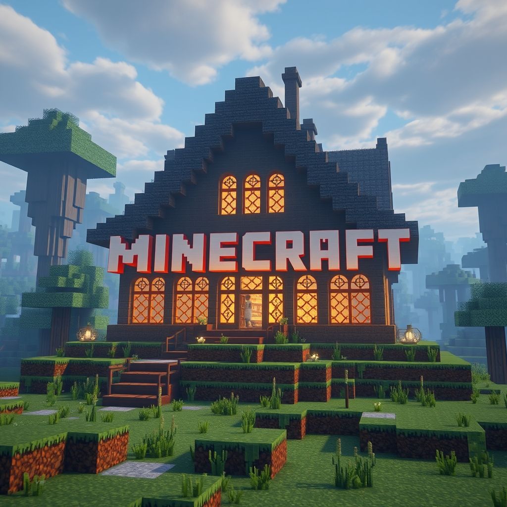 การสร้างโลกในภาพยนตร์ Minecraft